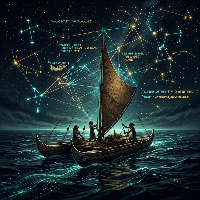 Star Charts, Not Scripts — Polynesian navigation meets AI agent orchestration